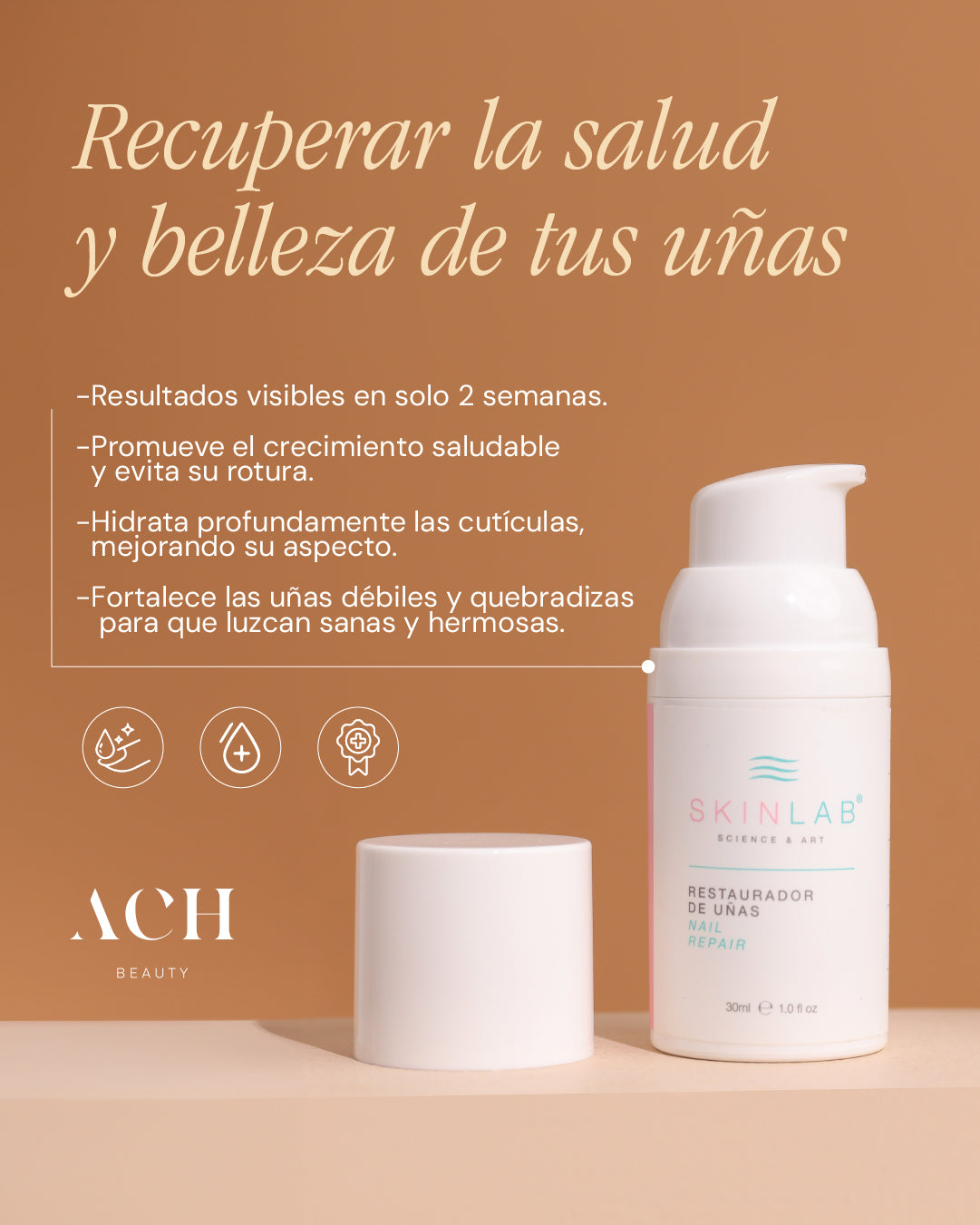 Crema Restauradora de Uñas SKINLAB® 15g